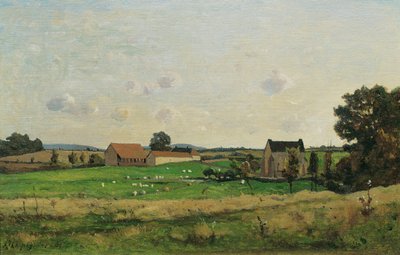 The Estate of Saulce (Dept. Gonne) by Henri Joseph Harpignies