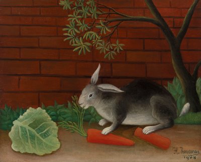 Rabbit by Henri J.F. 1844 1910 Rousseau