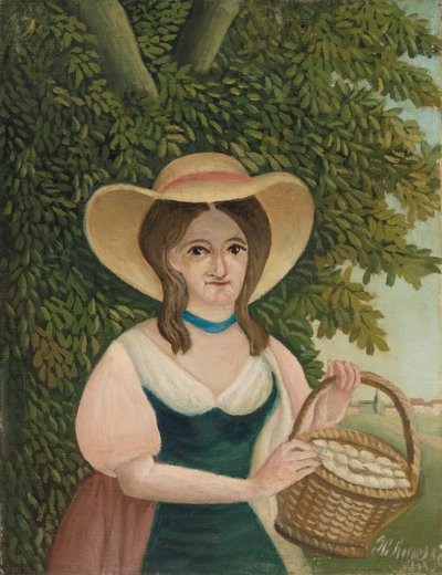 The Egg Woman by Henri J.F. 1844 1910 Rousseau