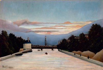 The Eiffel Tower by Henri J.F. 1844 1910 Rousseau