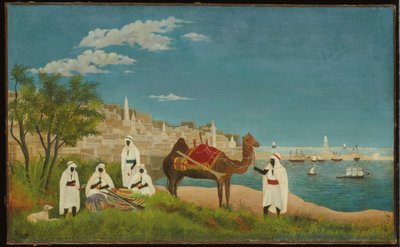 Landscape, Algiers by Henri J.F. Rousseau
