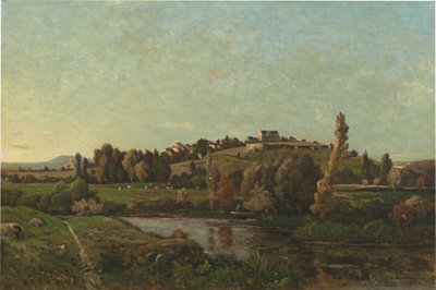 Landscape in Auvergne by Henri Joseph Harpignies