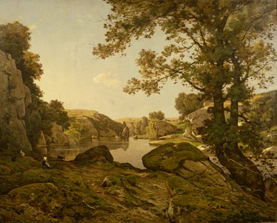 Le Saut de Loup by Henri Joseph Harpignies