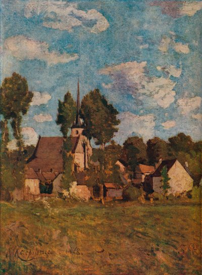 Saint-Privat by Henri Joseph Harpignies