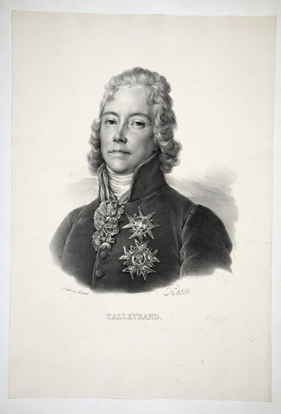 Talleyrand by Henri Joseph Hesse