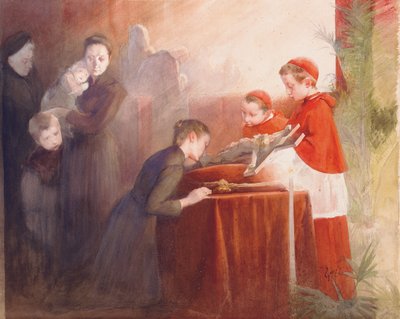The Confirmation by Henri Jules Jean Geoffroy