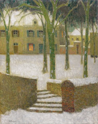 A Place in Nemours by Henri Le Sidaner