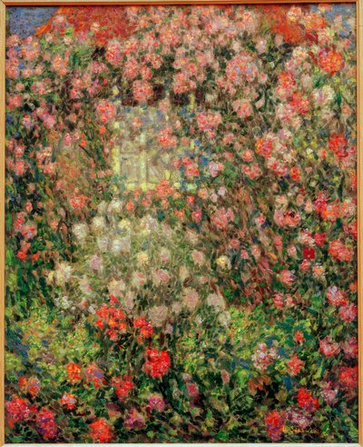 The Pavilion of Roses, Gerberoy by Henri Le Sidaner