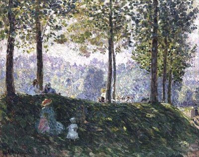 Children in a Park by Henri Lebasque