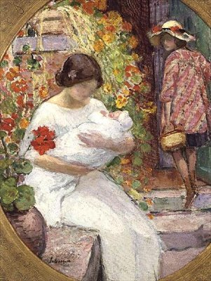 Maternity by Henri Lebasque