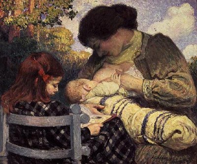 Maternity by Henri Lebasque
