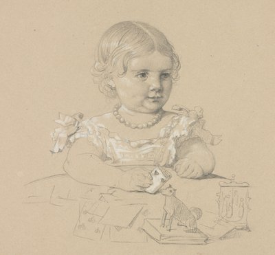 Portrait of a Child by Henri Lehmann