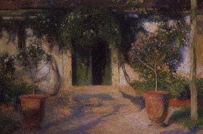 Entrance to a House by Henri Martin