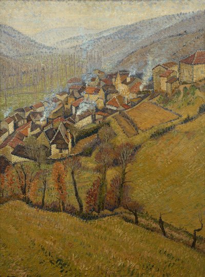 La Bastide du Vert, November by Henri Martin