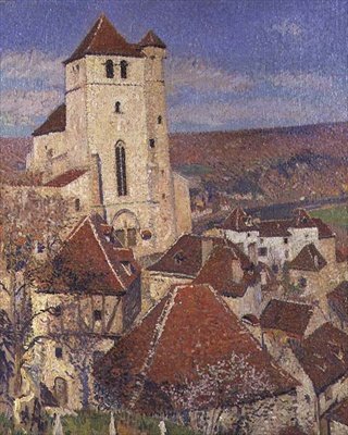St. Cirq Lapopie by Henri Martin
