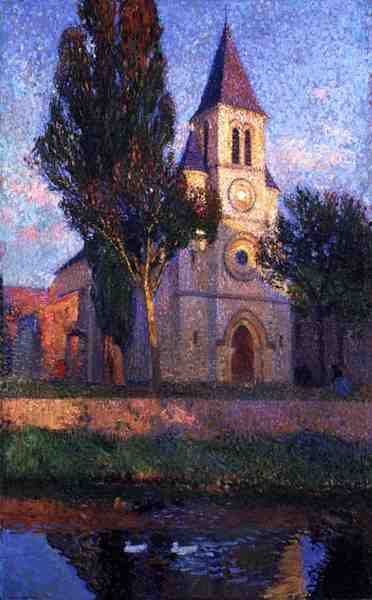 The Church by Henri Martin
