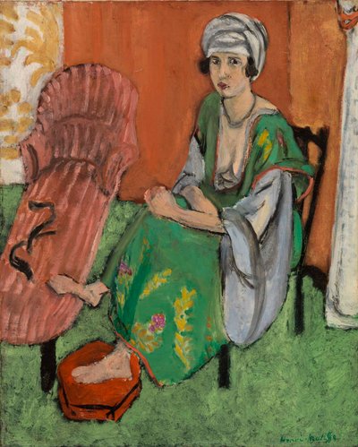 The Green Dress by Henri Matisse