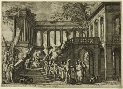 Adoration of the Magi by Henri Mauperche