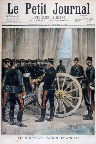 A New French Cannon, 1897 by Henri Meyer