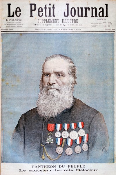 A Recipient of the Legion of Honour, 1897 by Henri Meyer