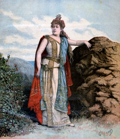 Renee Richard in the Opera Sapho, 1893 by Henri Meyer
