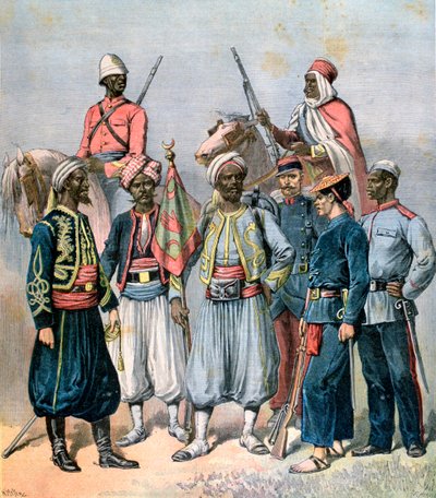 The French Colonial Forces by Henri Meyer