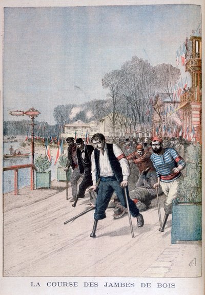 The Race of the Wooden Legs, 1895 by Henri Meyer