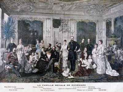 The Royal Family of Denmark by Henri Meyer