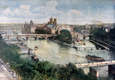 View of Paris, 1892 by Henri Meyer