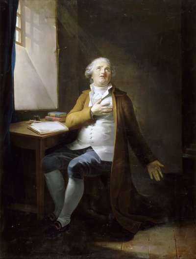 Louis XVI in the Temple by Henri Pierre Danloux