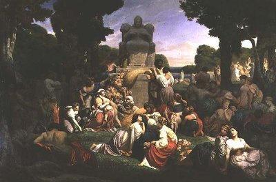 Homage to Nature, 1850 by Henri Pierre Picou
