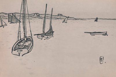 Breton Landscape by Henri Rivière