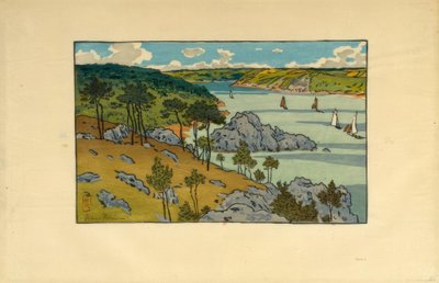 The Mouth of the Trieux (Loguivy) by Henri Rivière