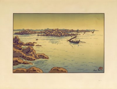 The Bay of Douarnenez by Henri Rivière