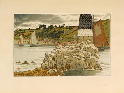 The Beacon on the Trieux by Henri Rivière