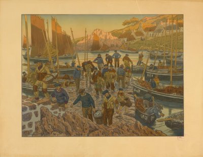 The Port by Henri Rivière