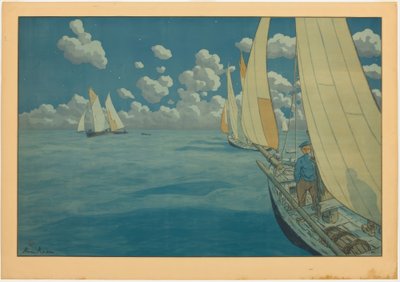 Night at Sea by Henri Rivière