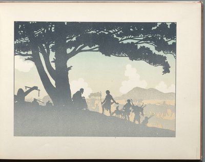 The Prodigal Son: page 9 by Henri Rivière