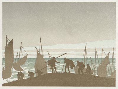 The Wandering Jew: The Fishermen by Henri Rivière