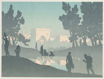 The Wandering Jew: The Old City by Henri Rivière