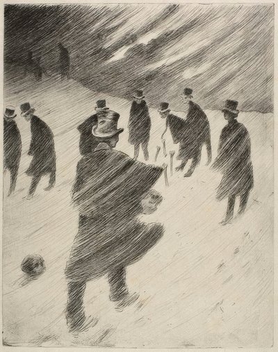 Funeral Ceremony by Henri Rivière