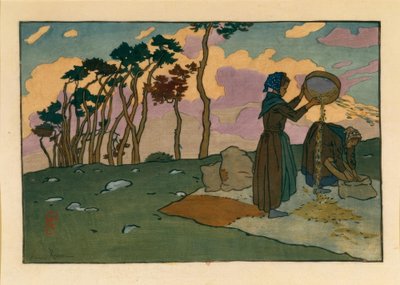Vanneuses by Henri Rivière