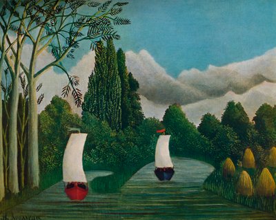 Banks of the Oise by Henri Rousseau