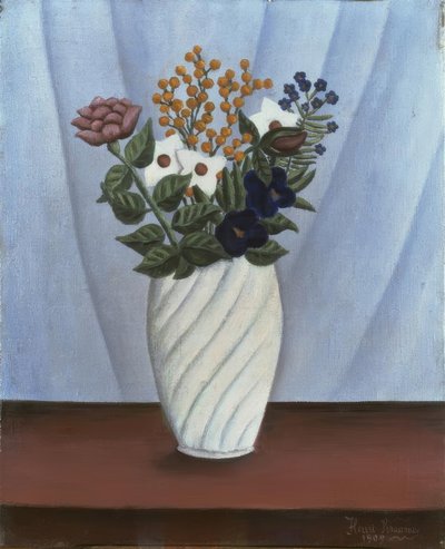 Bouquet of Flowers by Henri Rousseau