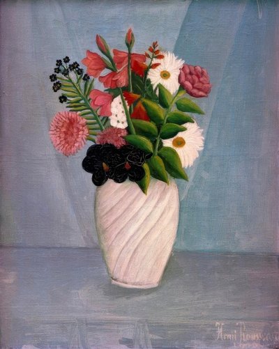 Bouquet of Flowers by Henri Rousseau