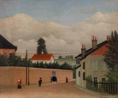 Outskirts of Paris by Henri Rousseau