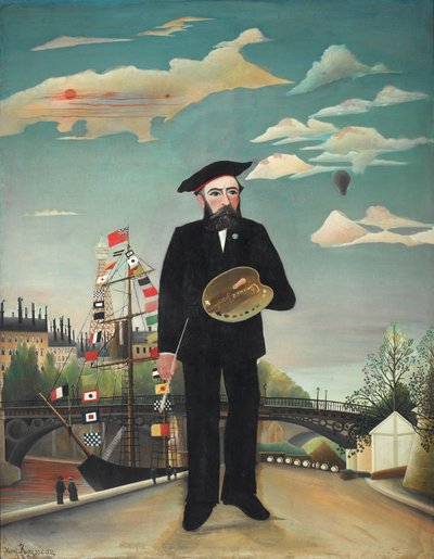 Self-Portrait by Henri Rousseau