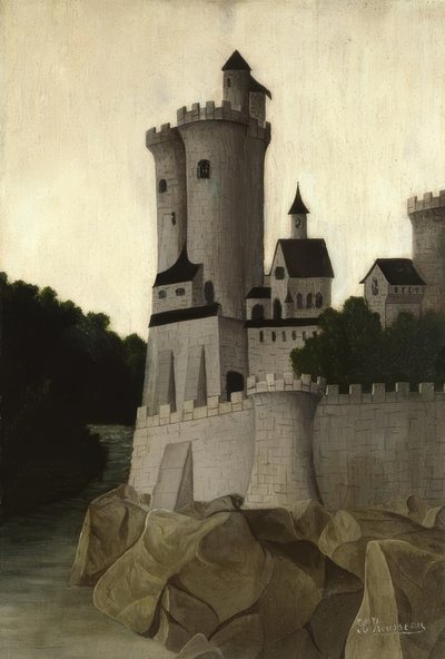 A Citadel by Henri Rousseau