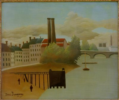 View of the Surroundings of Paris by Henri Rousseau