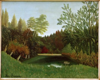 View of the Bois de Boulogne by Henri Rousseau